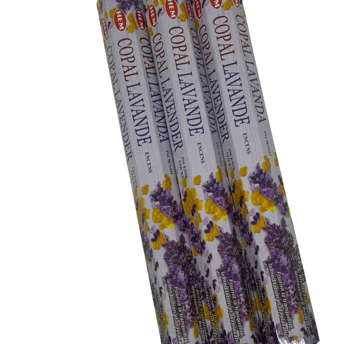 Encens Hem Copal Lavande, bâtonnets