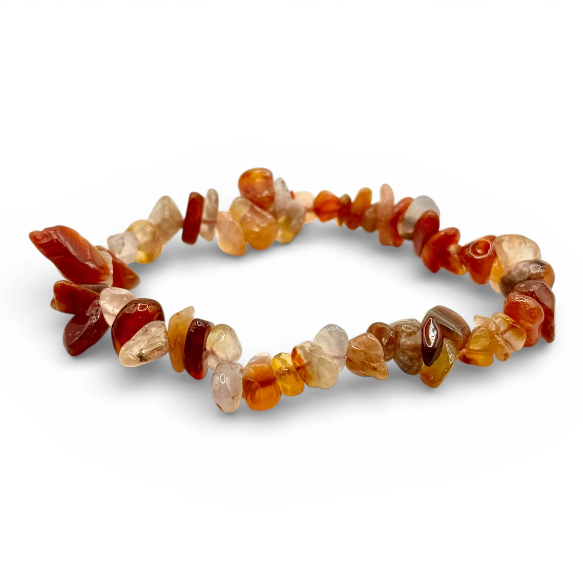 Bracelet Cornaline Chips/ Baroque