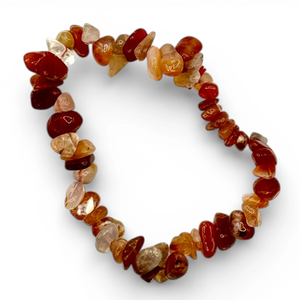 Bracelet Cornaline Chips/ Baroque
