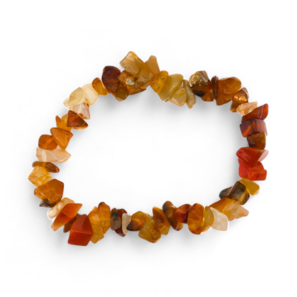 Bracelet Cornaline Chips/ Baroque