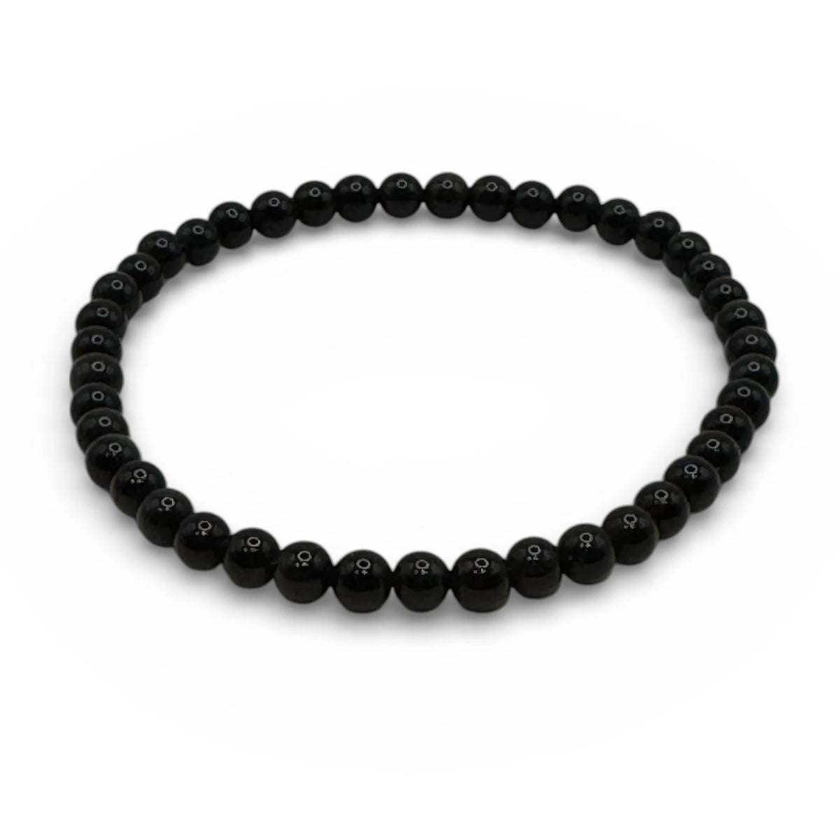 Bracelet "Protection & Clairvoyance" en Obsidienne Œil Céleste Perles Rondes
