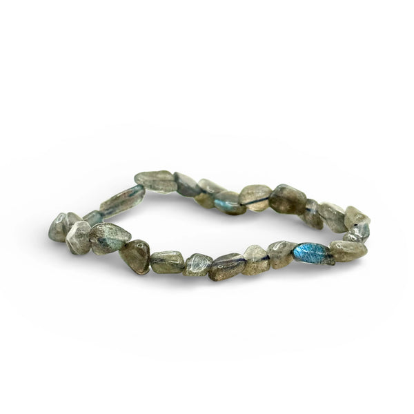 Bracelet Labradorite Pierres Roulées AA