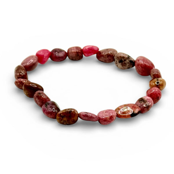 Bracelet Rhodonite Pierres Roulées