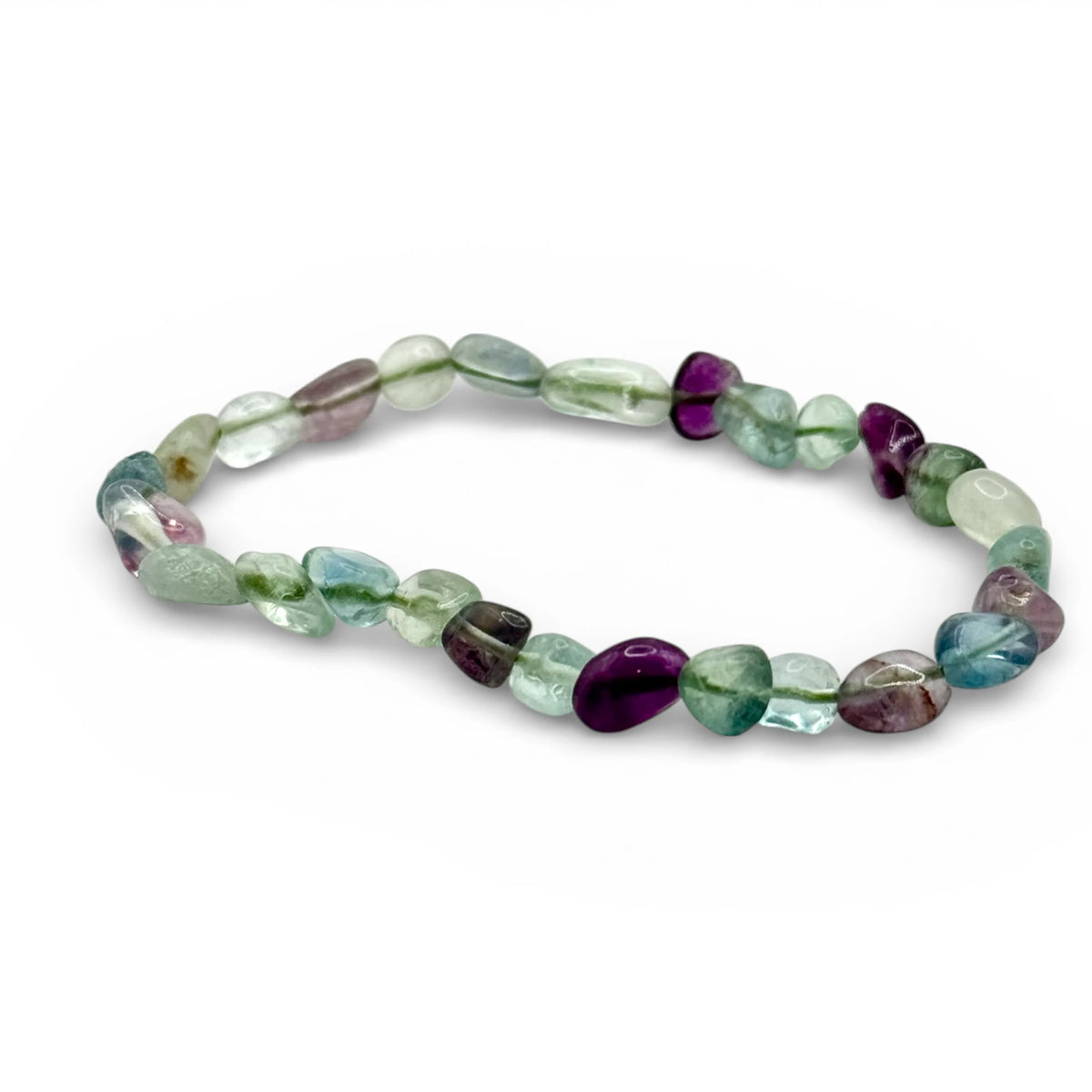 Bracelet Fluorite Pierres roulées