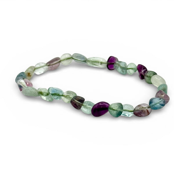 Bracelet Fluorite Pierres roulées