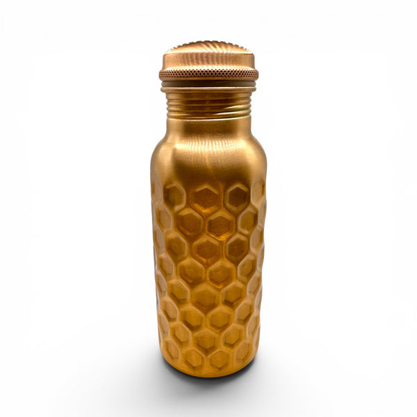 Gourde en cuivre martelé 500ml