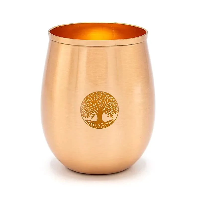 Gobelet Arbre de Vie en cuivre poli 350ml