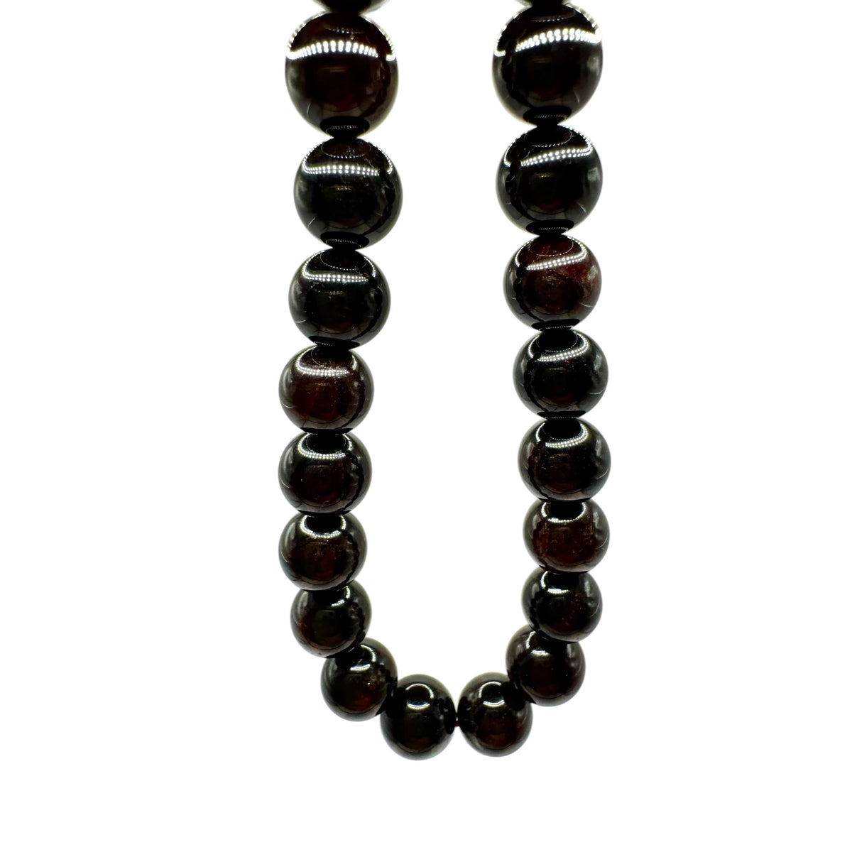 Grenat Almandin Fil de Perles Naturelle 4-6-8-10mm, env 39cm
