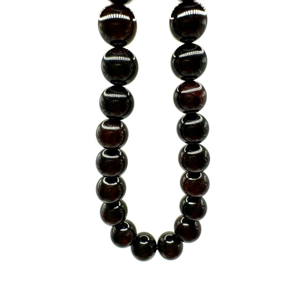 Grenat Almandin Fil de Perles Naturelle 4-6-8-10mm, env 39cm