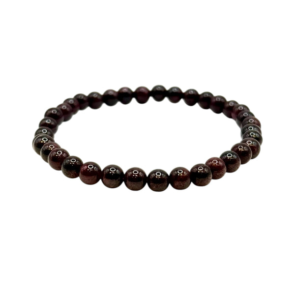 Bracelet Grenat Rouge Almandin