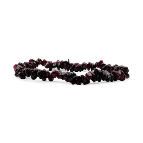 Bracelet Grenat Rouge Chips/Baroque