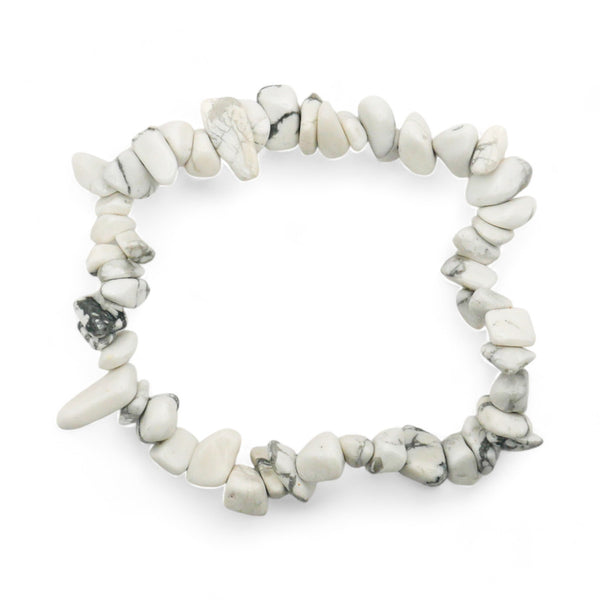 Bracelet Howlite Chips