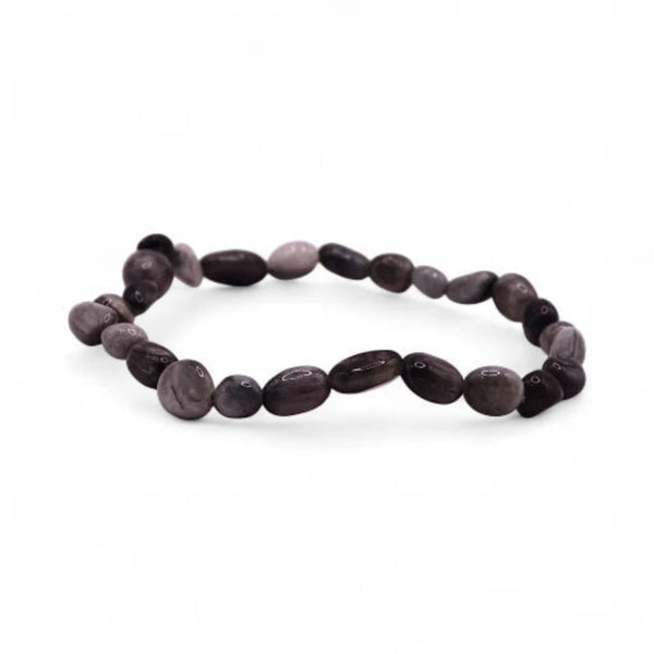 Bracelet Tourmaline Œil de Chat Pierres Roulées