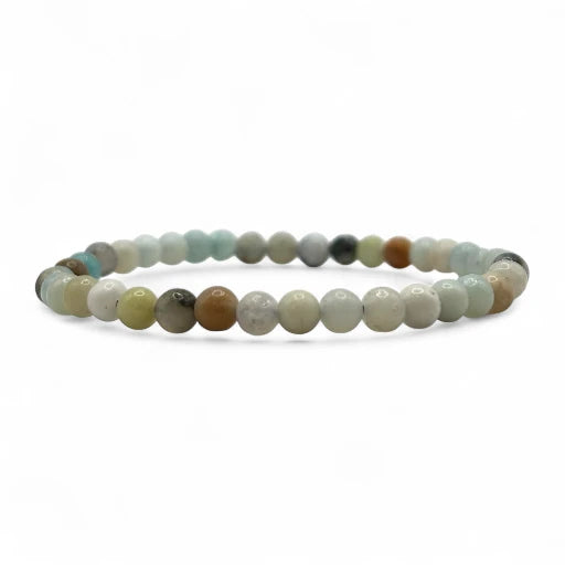 Bracelet Amazonite Multicolore