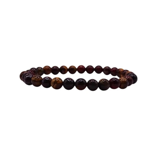 Bracelet Œil de Tigre, Faucon et Taureau