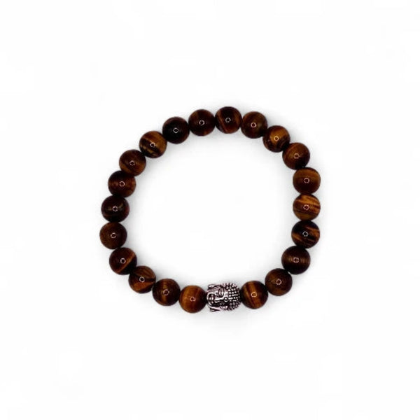 Bracelet Œil de tigre Bouddha