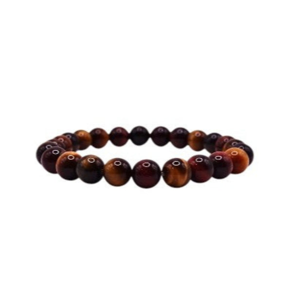 Bracelet Œil de Tigre, Faucon et Taureau
