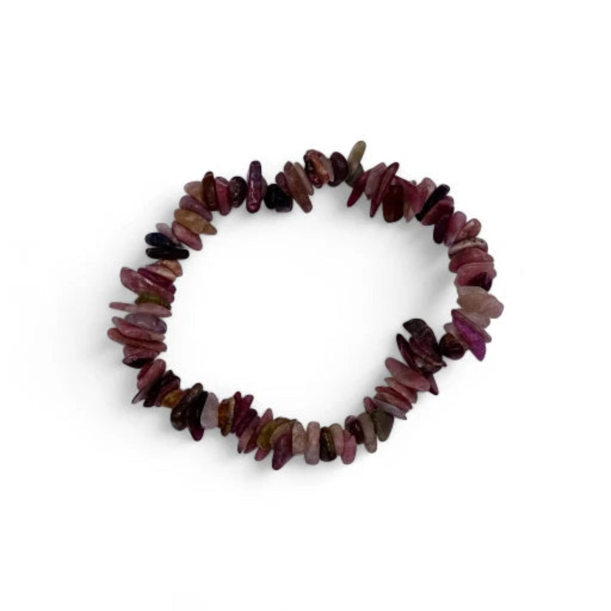 Bracelet Tourmaline Multicolore Chips/ Baroque