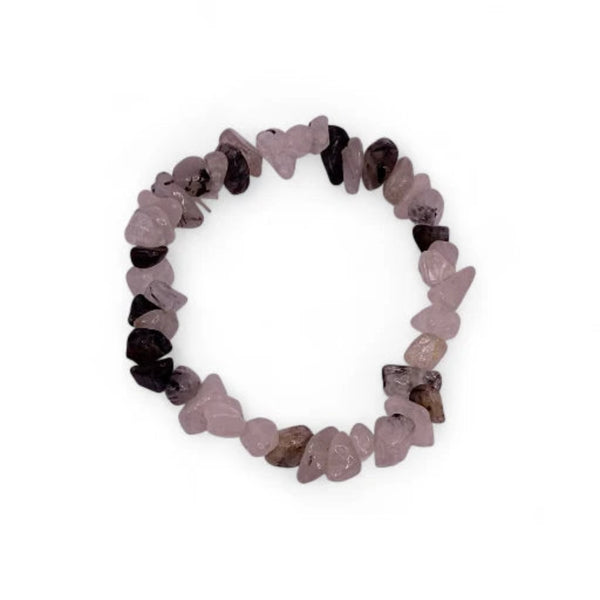 Bracelet Tourmaline Cristal de Roche Chips