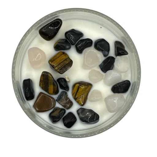 Bougie Artisanale parfumée signe astro Capricorne et Pendentif en Argent 925