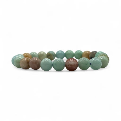 Bracelet Amazonite Multicolore