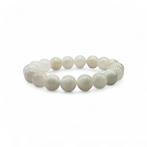 Bracelet Pierre de Lune Blanche AA
