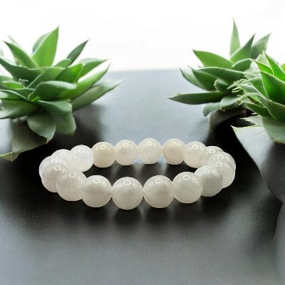Bracelet Pierre de Lune Blanche AA