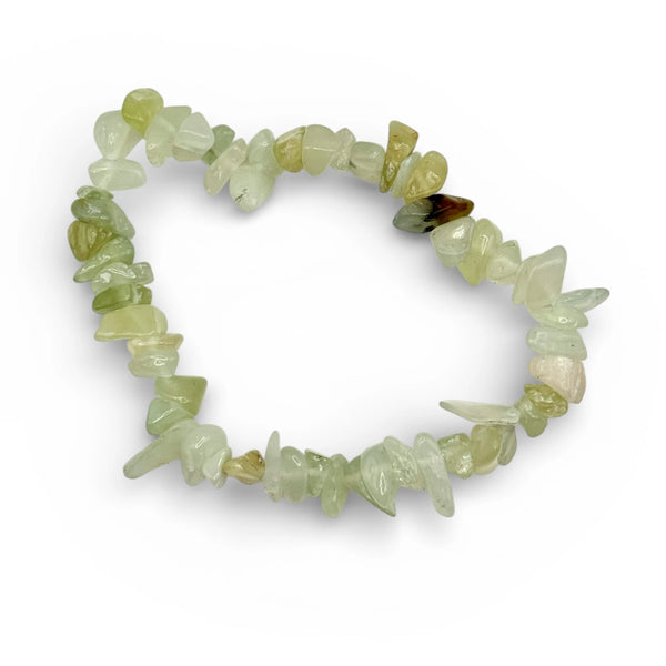 Bracelet Jade de Chine Chips/ Baroque