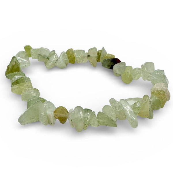 Bracelet Jade de Chine Chips/ Baroque
