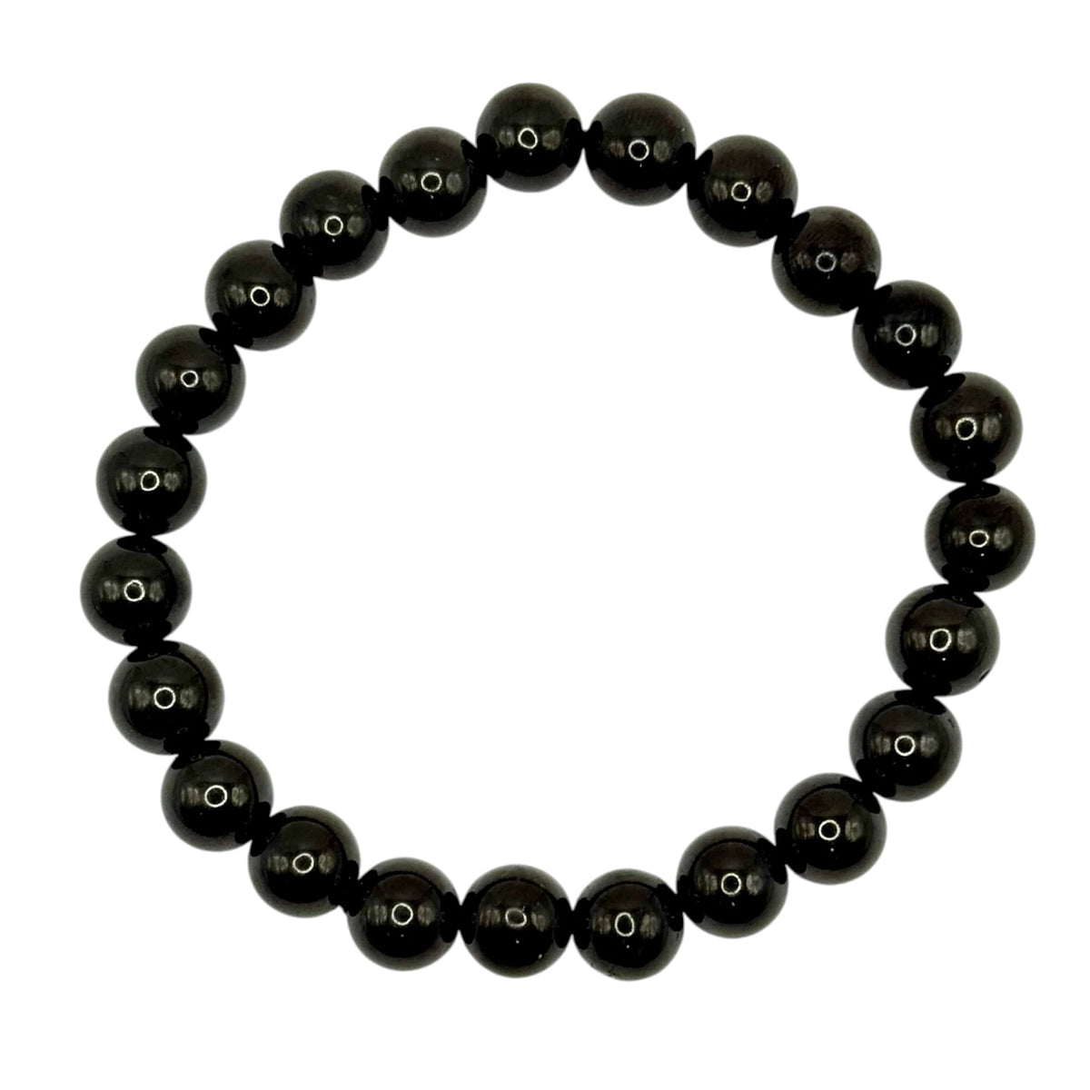 Bracelet "Victoire & Ancrage" en Spinelle Perles Rondes