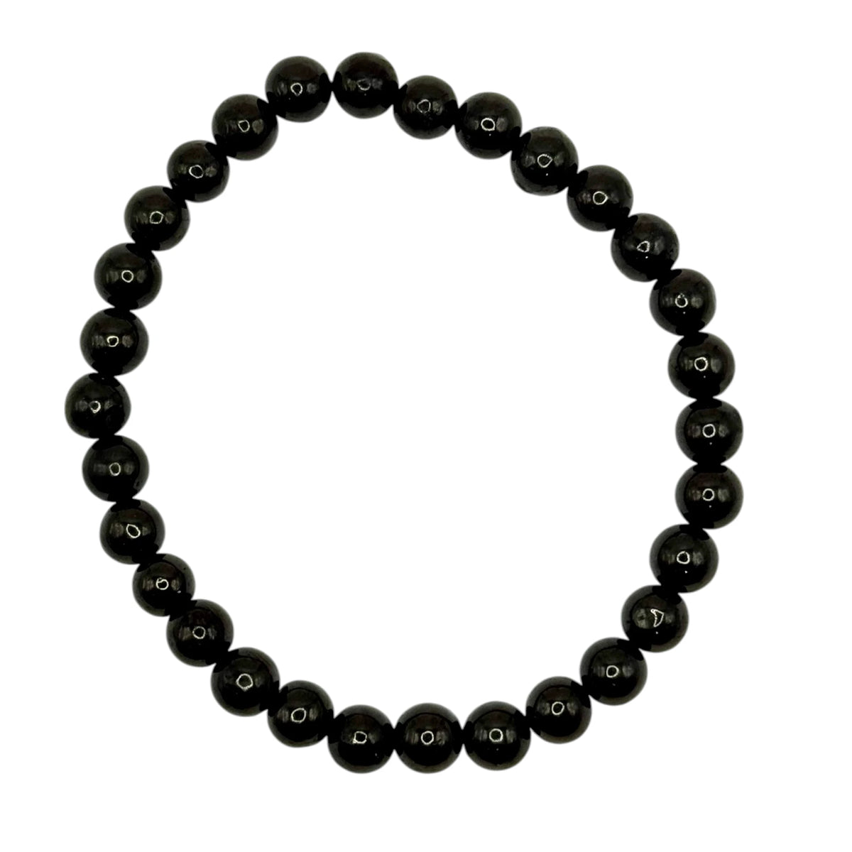 Bracelet "Victoire & Ancrage" en Spinelle Perles Rondes