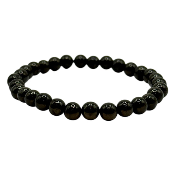 Bracelet "Victoire & Ancrage" en Spinelle Perles Rondes