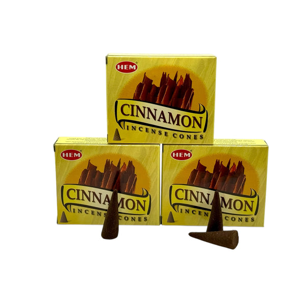 Encens Hem Cannelle / Cinnamon, cônes