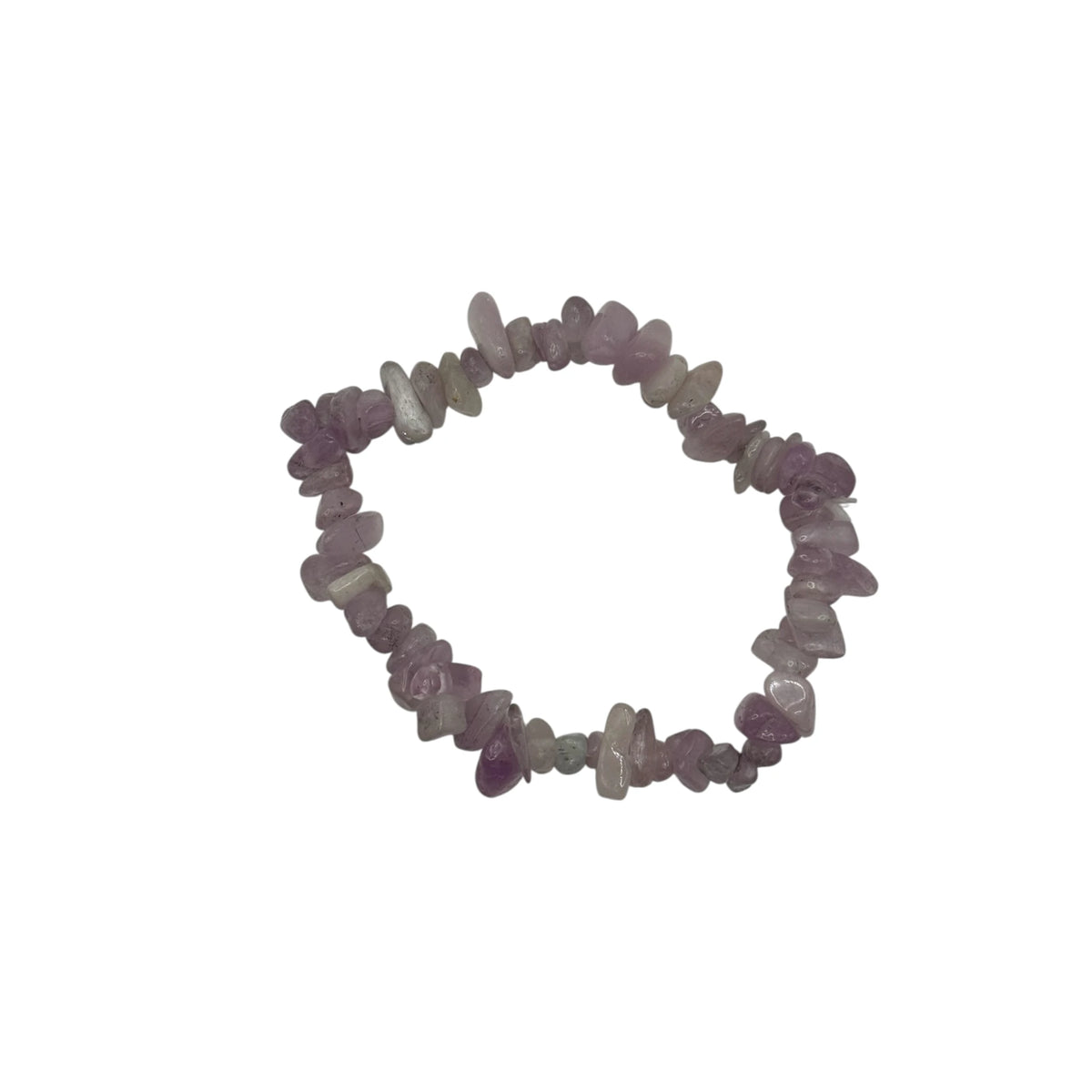 Bracelet Kunzite Chips/ Baroque AA