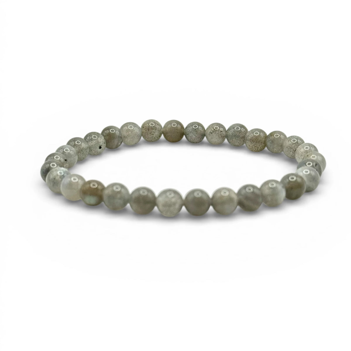 Bracelet "Protection & Intuition" en Labradorite AA Perles Rondes