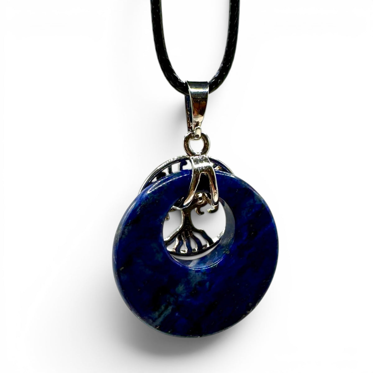 Pendentif Lapis Lazuli et Arbre de Vie