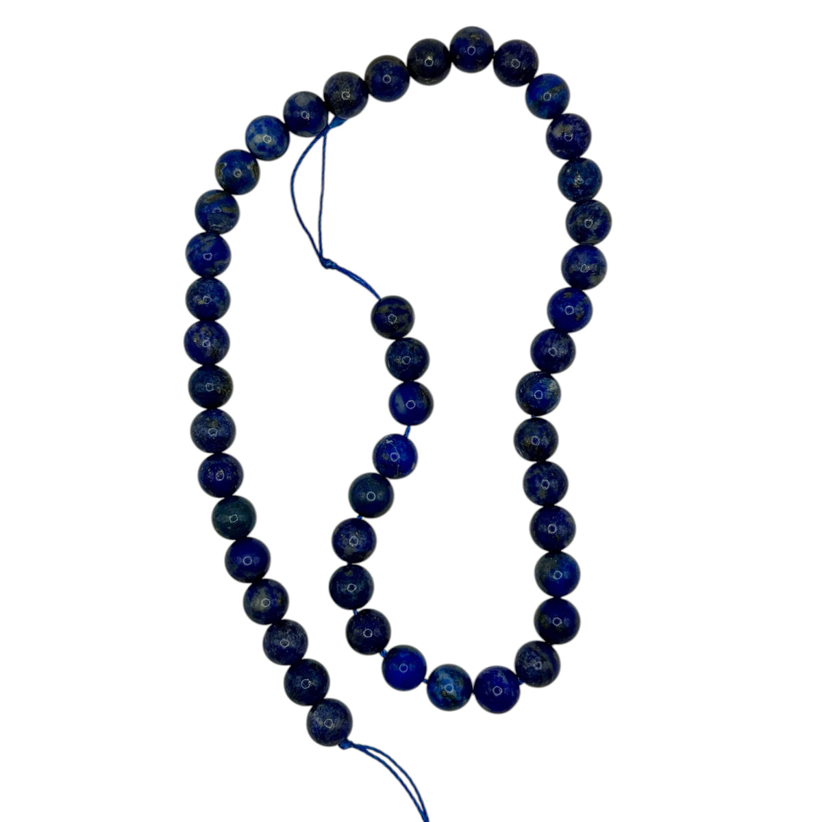Lapis Lazuli  Fil de Perles Naturelle 8mm, env 39cm