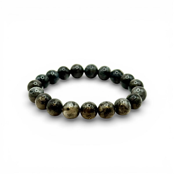 Bracelet Larvikite (Dark Labradorite)