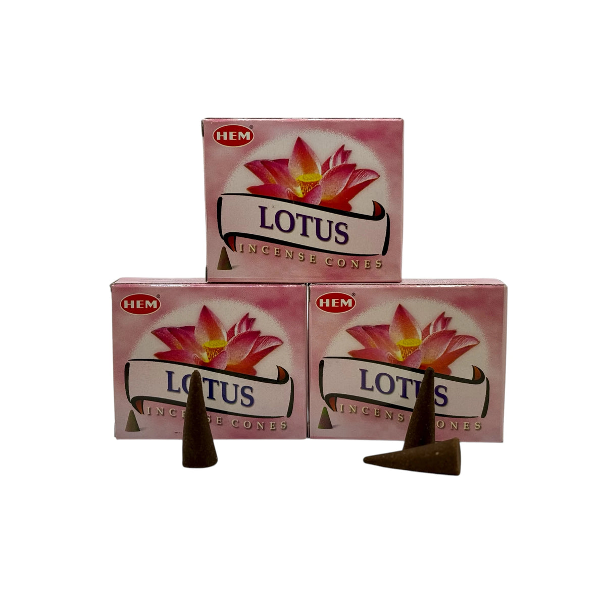 Encens Hem Lotus, cônes