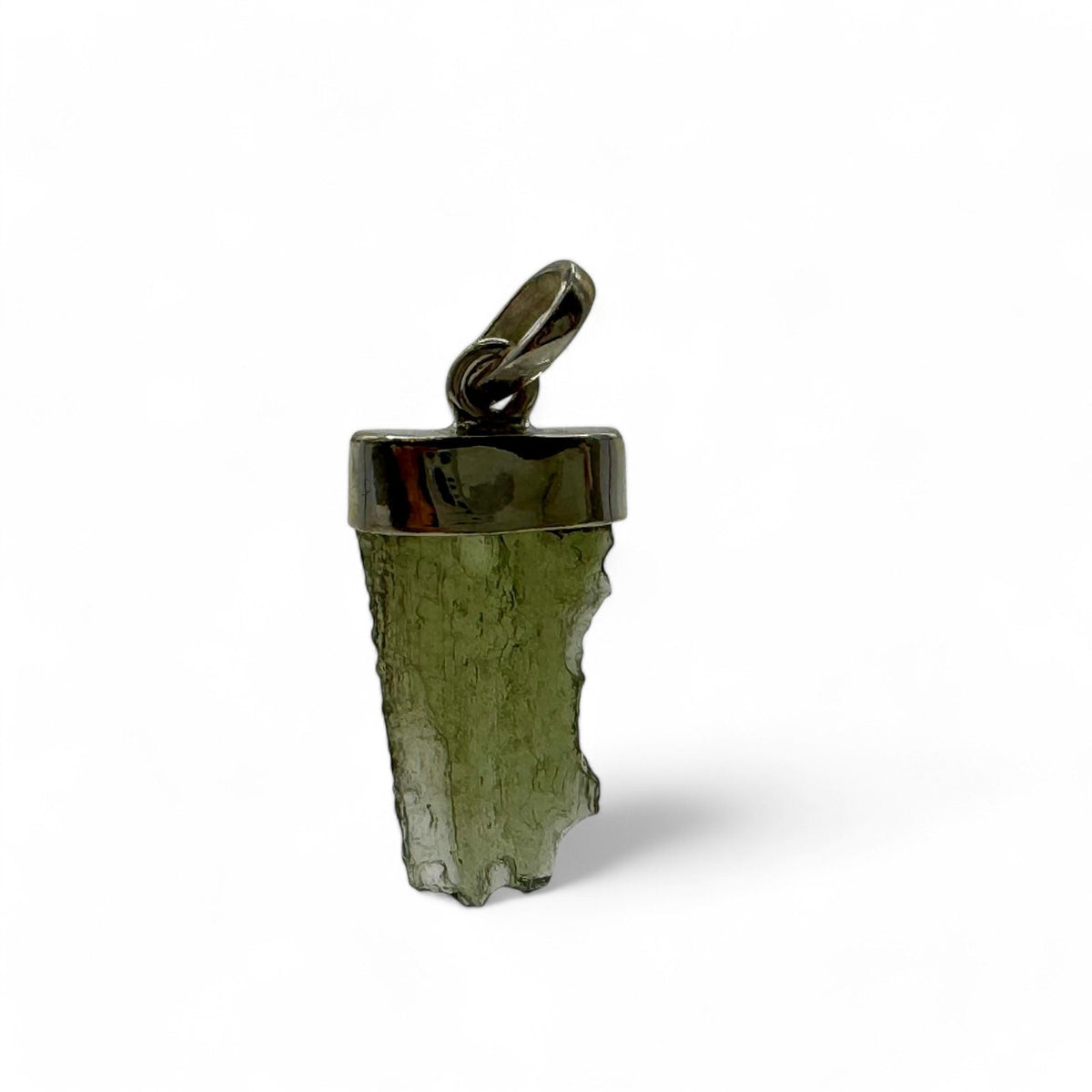 Pendentif Moldavite 2.33 gr lot 4 Argent 925