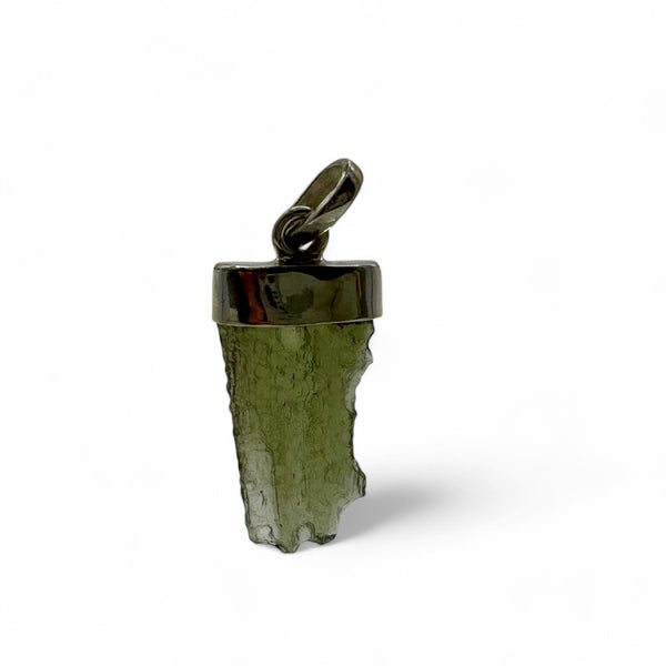 Pendentif Moldavite 2.33 gr lot 4 Argent 925