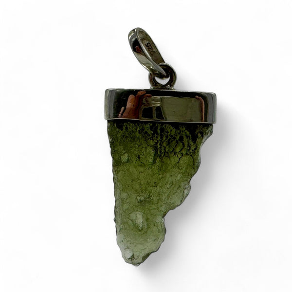 Pendentif Moldavite 4.20 gr lot 7 Argent 925
