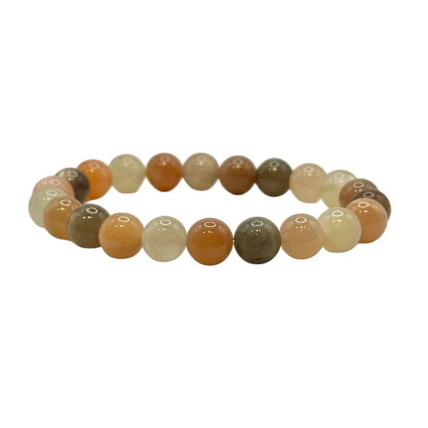Bracelet Pierre de Lune Multicolore A+