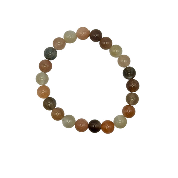 Bracelet Pierre de Lune Multicolore A+