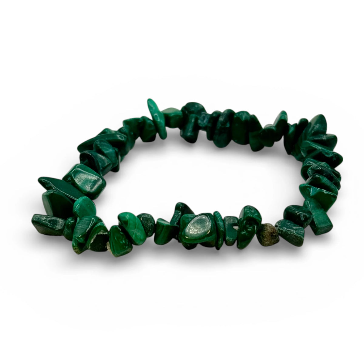 Bracelet chips Malachite