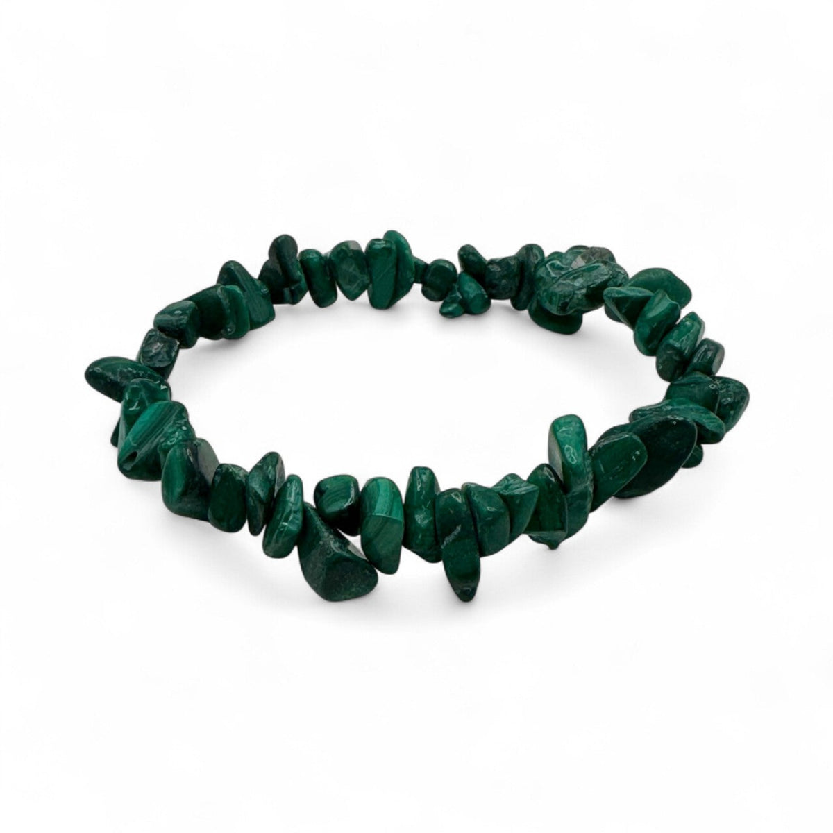 Bracelet chips Malachite