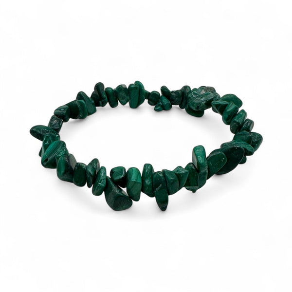 Bracelet chips Malachite