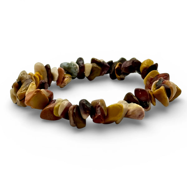 Bracelet Jaspe Mokaite Chips/ Baroque