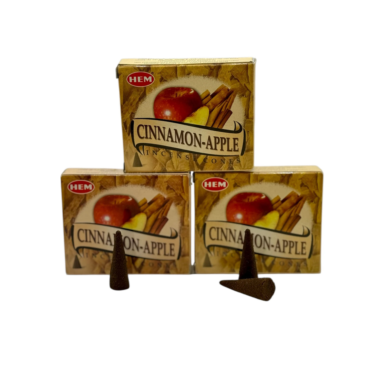 Encens Hem Pomme - Cannelle, cônes
