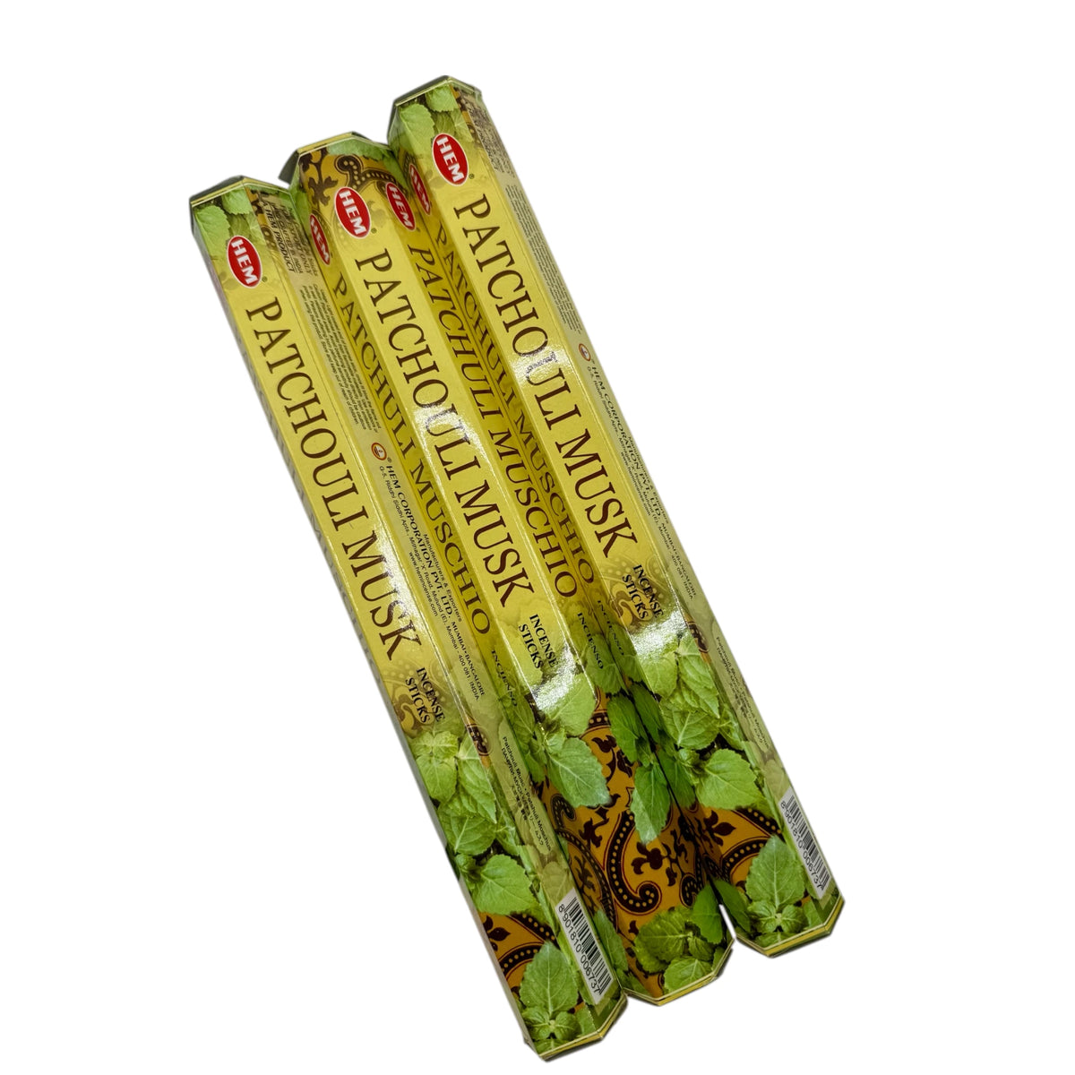 Encens Patchouli Musc, bâtonnets